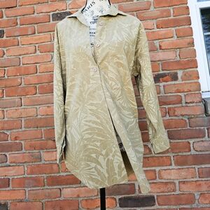 Vintage Judy Knapp California Classics Floral Print Button-Front Shirt| M Fit